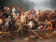 William Ranney Marion Crossing the Pee Dee oil painting reproduction